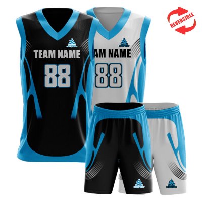 Custom Reversible Basketball Uniform